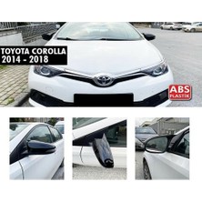 MKG Toyota Corolla 2013 - 2018 Yarasa Ayna Kapağı ( (Piona Black)