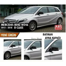 MKG Mercedes W246 B Class 2011 ve Üzeri Yarasa Ayna Kapağı (Piona Black)