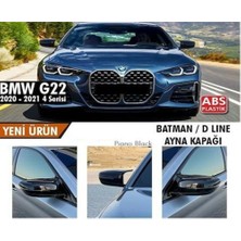 MKG Bmw G26 4 Serisi 2020 ve Üzeri Yarasa Ayna Kapağı (Piona Black)