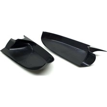 MKG Audi A4 2008 - 2011 Yarasa Ayna Kapağı (Piona Black) B8