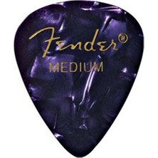 Fender 351 Premium Celluloid Picks Purple Moto - Medium - 1 Adet Pena