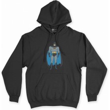 Cix Cix Batman Dark Knight Siyah Kapşonlu Sweatshirt Hoodie