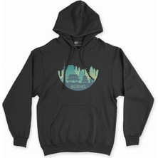Cix Cix Pekin Siyah Kapşonlu Sweatshirt Hoodie