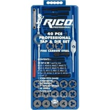 Rico RC3240 Pafta Kılavuz Yiv Diş Açma Seti 40 Parça