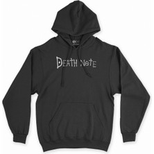 Cix Cix Death Note Siyah Kapşonlu Sweatshirt Hoodie