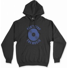 Cix Cix Don't Stop The Music Siyah Kapşonlu Sweatshirt Hoodie