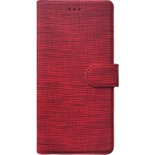 Kvy Oppo A91 Spor Kumaş Cüzdan Kılıf  Ekran Koruyucu