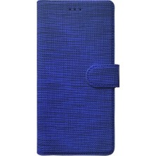 Kvy Oppo A91 Spor Kumaş Cüzdan Kılıf  Ekran Koruyucu