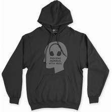 Cix Cix Providing Memories With Music Siyah Kapşonlu Sweatshirt Hoodie