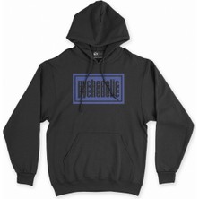 Cix Cix Pychedelic Siyah Kapşonlu Sweatshirt Hoodie