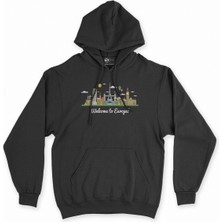 Cix Cix Welcome To Europe Siyah Kapşonlu Sweatshirt Hoodie