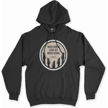 Cix Cix Music Begins Siyah Kapşonlu Sweatshirt Hoodie