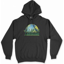 Cix Cix Dünya Günü Siyah Kapşonlu Sweatshirt Hoodie