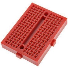 Motorobit Mini Breadboard - Kırmızı