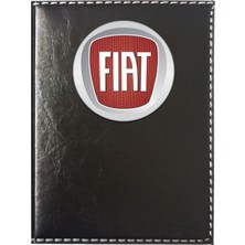 Promosyon Denizi Fiat Logolu Siyah Ruhsat Kabı
