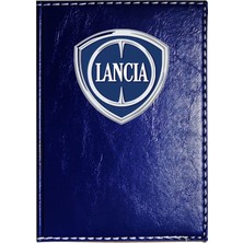 Promosyon Denizi Lancia Logolu Lacivert Ruhsat Kabı