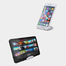 Microcase Masaüstü Metal Telefon Tablet Tutucu Stand - Model No : AL2479 Gümüş