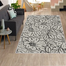 Rovigo Home Dijital Baskı Yıkanabilir Kaymaz Taban Salon Halısı