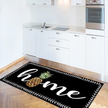 Rovigo Home Dijital Baskı Yıkanabilir Kaymaz Taban Mutfak Halısı