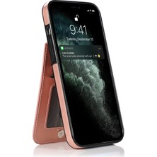 Lnobern iPhone 13 Pro (6,1 Inç) ile Uyumlu Çoklu Kart Yuvası Arkadan Çevirmeli Telefon Koruyucu Kılıf (Yurt Dışından)