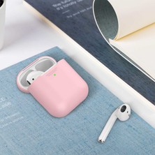 Promate Aırcase - Airpod'lar Için Ultra Ince Çizilmeye Dayanıklı Silikon Kılıf Pembe