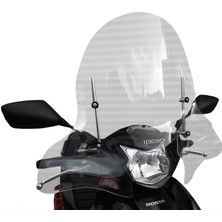 Monero Honda Dio 110 Ön Siperlik Camı (El Korumalıklı)