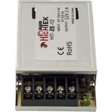 Hightek 12V 2A Metal Kasa Adaptör - LED Driver