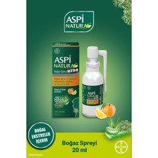 Aspi Natura Kids Boğaz Spreyi Kayısı Limon Aromalı 20 ml