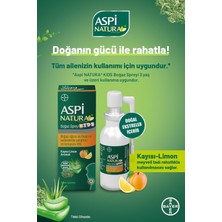 Aspi Natura Kids Boğaz Spreyi Kayısı Limon Aromalı 20 ml