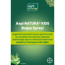 Aspi Natura Kids Boğaz Spreyi Kayısı Limon Aromalı 20 ml