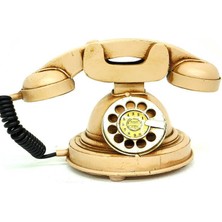 Otantik Çarşı Dekoratif Metal Telefon C0260