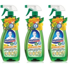 Highgenic Sirkelim Temizleyici 750 ml Limon - 3 Adet
