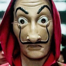 La Casa De Papel Temalı Maske