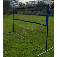 Güçlü File Ayak Tenis Seti 3 Mt (Voleybol ve Badminton Seti Olabilir Özellikte)