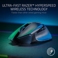 Razer Basiliks x Hyperspeed ​​16000 Dpı 6-Tuşları Programlanabilir Fare Siyah