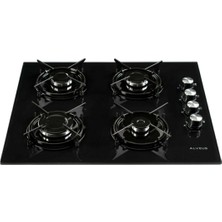 Alveus Black Style 627 3'lü Siyah Ankastre Set (F5 Ecr - Gls 640 - Mfa 627)