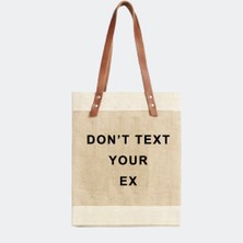 Moncvas Jüt Günlük Seyahat Omuz Çantası( Dont Text Your Ex)