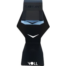 Voll RADYANT V3 Elite Tutucu Stand Kulaküstü Kulaklık Için Oyuncu Standı Headset Desteği Siyah