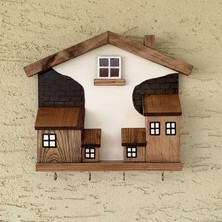 Driftwood Tasarım Ahşap Anahtarlık, Tasarım Anahtarlık, Duvar Dekoru