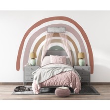 Duvar Kağıdı Marketi Gökkuşağı Sembollü 3D Duvar Kağıdı