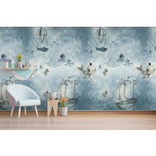 Duvar Kağıdı Marketi Suyun Altındaki Balık Desenli 3D Duvar Kağıdı