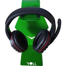 VOLL RADYANT V2 Kulak Üstü Kulaklık Için Destek Stand Oyuncu Standı Gamer Yeşil - Limted Edition