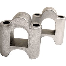 Knmaster Motosiklet Gidon Yükseltme Takımı Gri