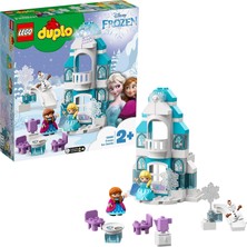 LEGO DUPLO Disney Karlar Ülkesi Buz Şatosu 10899 - 2 Yaş ve Üzeri İçin Anna; Elsa ve Olaf Figürü İçeren Eğitici Yapım Seti (59 Parça)