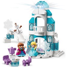 LEGO® DUPLO ǀ Disney Karlar Ülkesi Buz Şatosu 10899 - Prenses Seven Çocuklar İçin Yaratıcı Oyuncak Yapım Seti (59 Parça)
