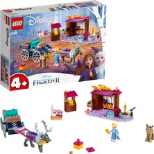 LEGO # Disney Princess# Karlar Ülkesi 2 Elsa#nın Vagon Macerası 41166 - Prenses Seven Çocuklar İçin Oyuncak Yapım Seti (116 Parça)