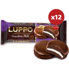 Luppo Sandviç Kek Kakaolu 184 gr x 12 Adet