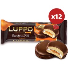Luppo Sandviç Kek Karamelli 182 gr x 12 Adet