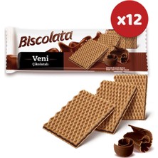 Biscolata Veni Çikolatalı 50 gr x 12 Adet