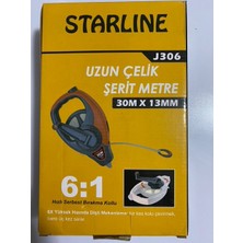 Starline Uzun Çelik Şerit Metre 30M*13MM